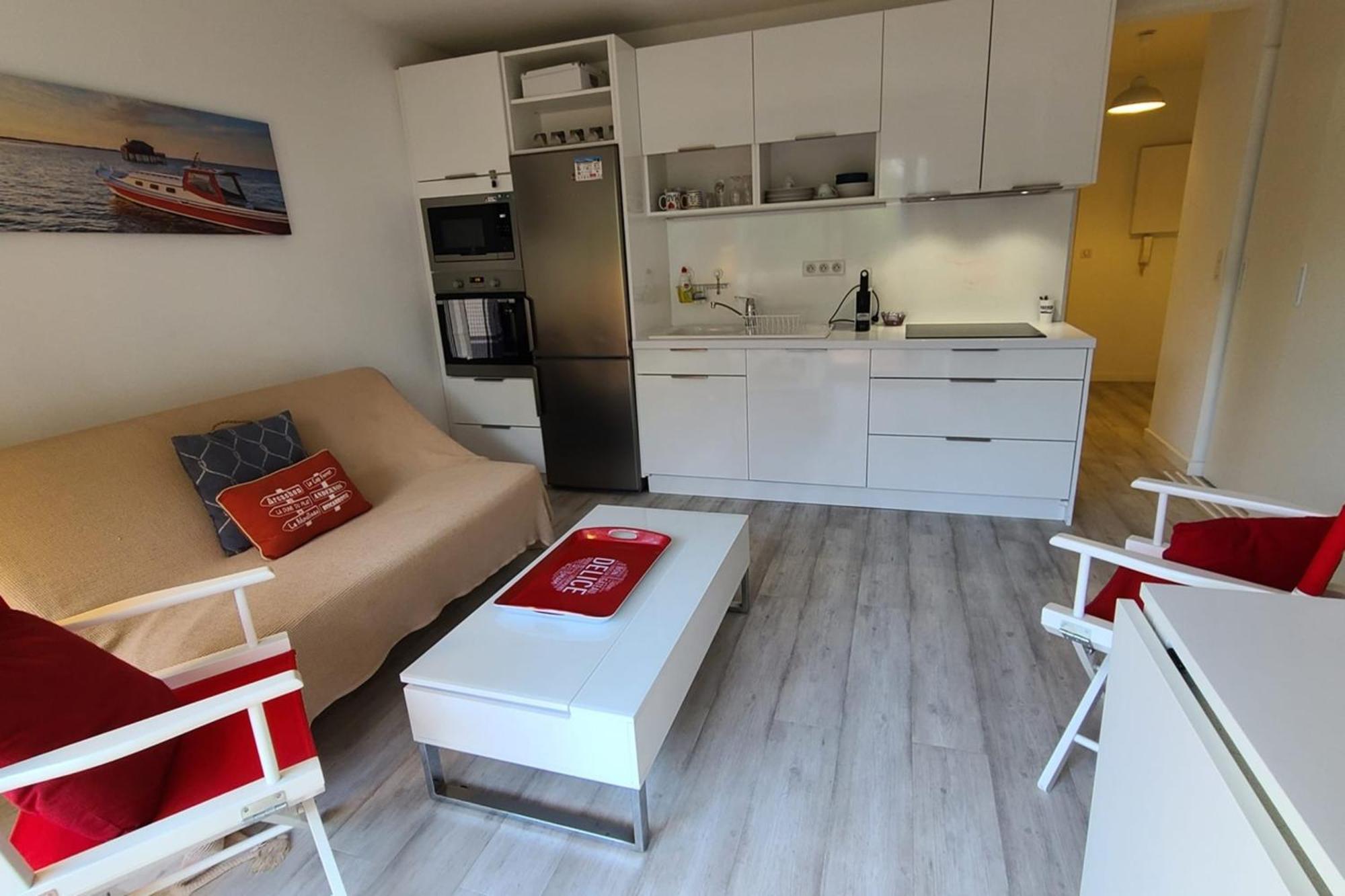 Residence Near The Beach 31 M With Balconypool 아르카숑 외부 사진